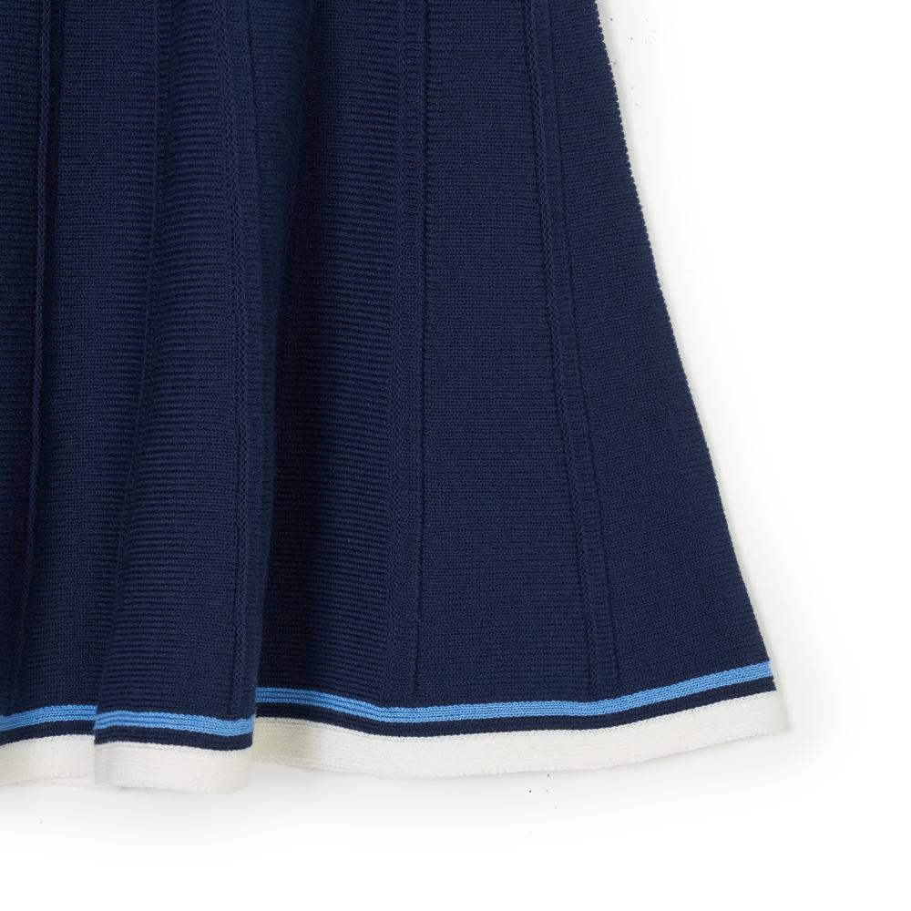 New MLB New York Yankees SS24 Casual Short Skirts Women's Navy Blue 3FSKV0343-50NYS