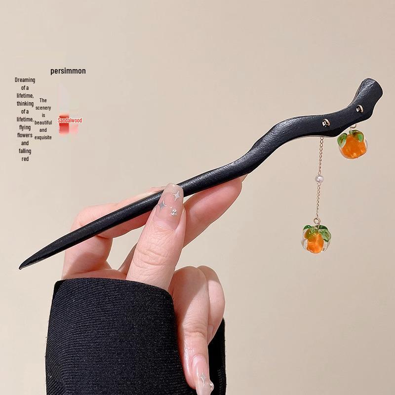 High-End Retro Chinese Tassel Hairpin for Women - Versatile Alloy Hair Clip for Elegant Updos