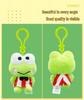 Оригинальный плюшевый рюкзак-подвеска Sanrio Keroppi и брелок