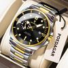 POEDAGAR Luxury Men's Wristwatch Waterproof Luminous Date Stainless Steel Man Watch Quartz Business Sports Watches For Men Reloj