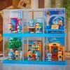 New Set Doraemon Building Blocks Nobita Micro Scene  Small Particles Assembly Children's Toys Ornament Birthday Gift