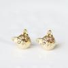 1 Pair Fashion Lovely Cat Ear Studs Fashion Design Earrings 3 Colors Cat Ear Studs