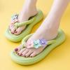 Women Summer Flip Flops Thick-soled Slippers Female 2024 New Summer Outdoor Fashion Non-slip Beach Anti-slip Sandals Slippers