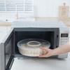 Multilayer Dumplings Organizer Clear Round Dumpling Box Food Storage Container  Refrigerator