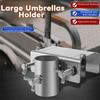 Adjustable Umbrella Clamp Bracket Water-proof Deck Umbrella Mount Sturdy Umbrella Stands  Outdoor