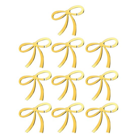 10 шт. бантики для напитков акриловые маркеры для напитков многоразовые бантики для бокалов вина для вечеринок девичник свадьба