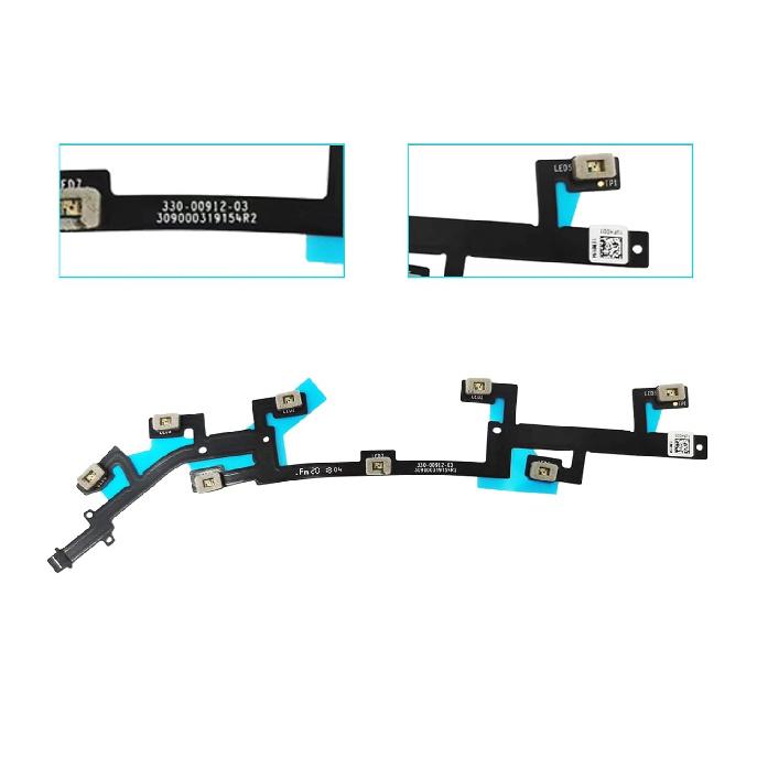 Hupaivrmrar Right Locating Ring Flex Cable For Meta Oculus Quest 2 VR Handle Controller cable Repair Replacement Part Accessory Number 330-00912-04