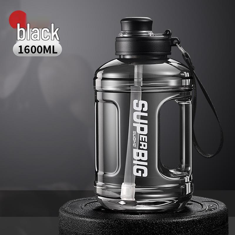 Large Capacity High-Temp Resistant Sports Water Bottle - Ton Ton Portable Plastic Cup & Barrel