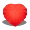 Wedding Romantic Red Heart Umbrella