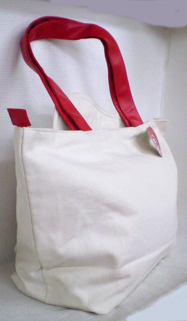 Sanrio Hello Kitty Canvas Tote Bag Kitty Tiny (40th & Chum)