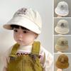 Cute Bear Baby Boy Girl Sun Hat Wide Brim Sun Protection Thin Toddler Fisherman Cap Outdoor Casual Travel Toddler Bucket Hat Visors