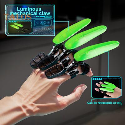 3 шт. 3D-печатная механическая игрушка-коготь, когти росомахи, регулируемый размер, оборудование для косплея на Хэллоуин для взрослых и детей