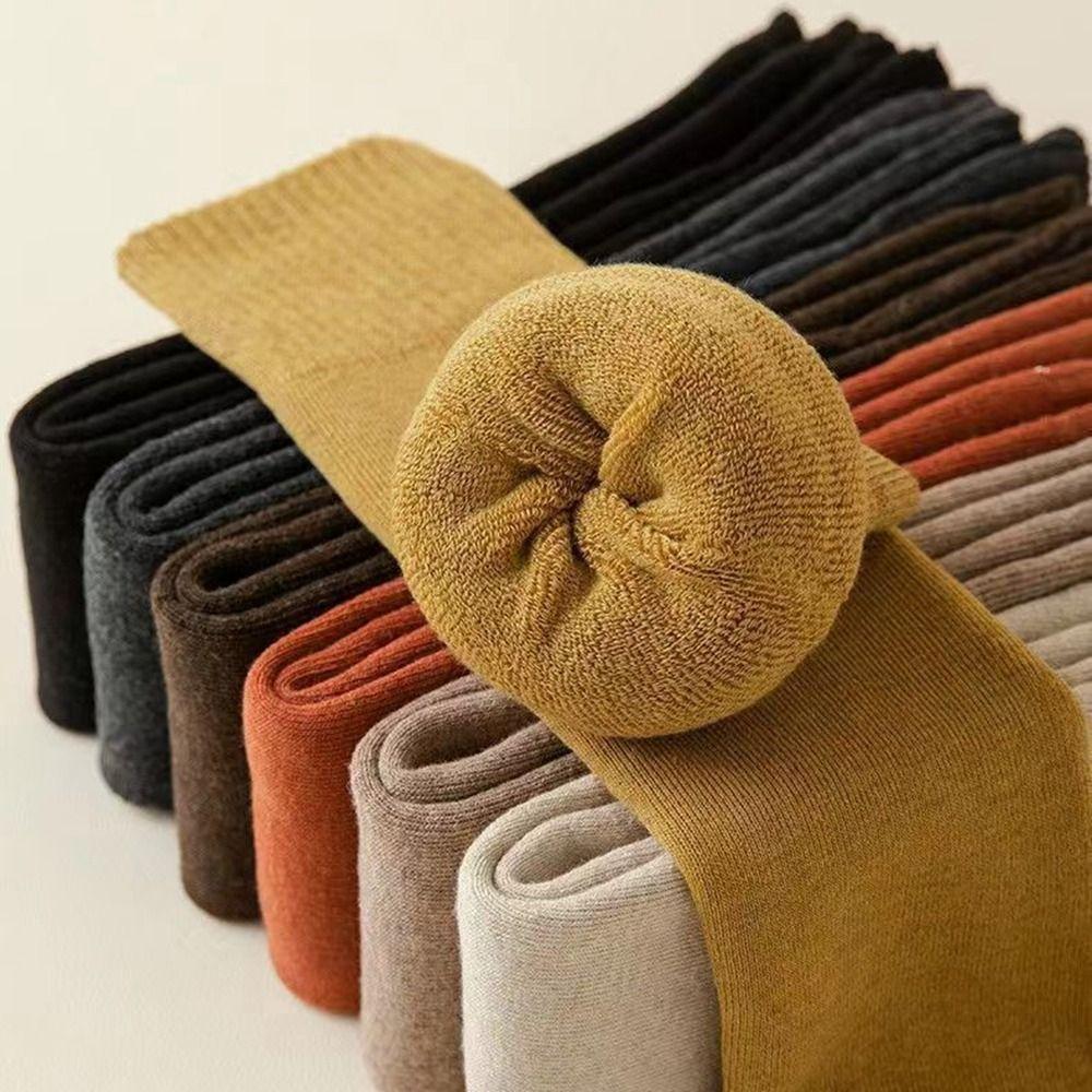 Long Socks Knitted Foot Cover Keep Warm Over Knee Socks Sweet Women Leg Warmers Winter