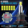 2 шт. 6 сторон 160000LM 3D H7 светодиодный Canbus 360° H1 HB3 HB4 9012 Hir2 CSP Led H11 H8 9006 9005 автомобильная фара противотуманная фара для автомобильных фар 12 В 6000 К