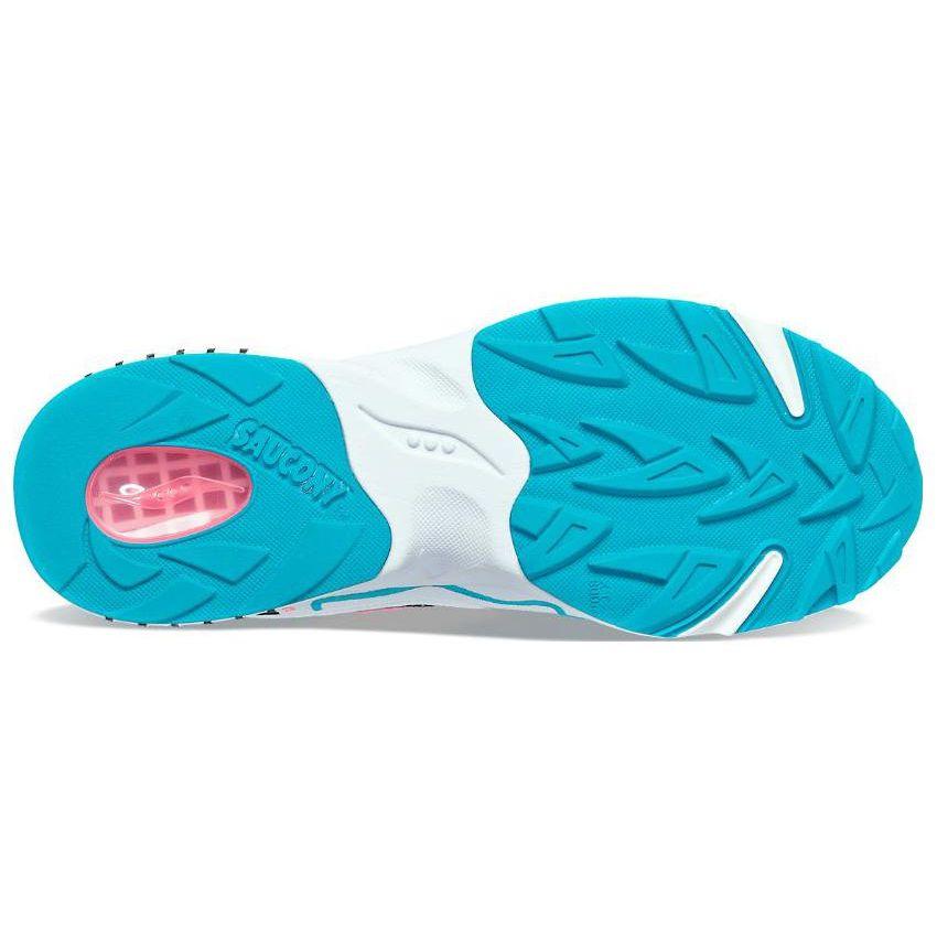 SAUCONY 3D Grid Hurricane Белые Черные Розовые мужские кроссовки S70646-4