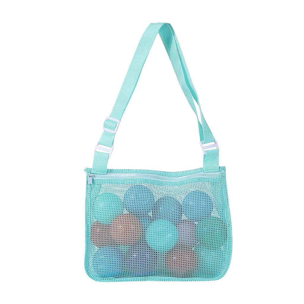Beach Toy Mesh Beach Bag Kids Collecting Bag Beach Sand Toy For Holding Beach Toys Sand Toys Swimming Accessories For Boys And Girls(Only Bags )
