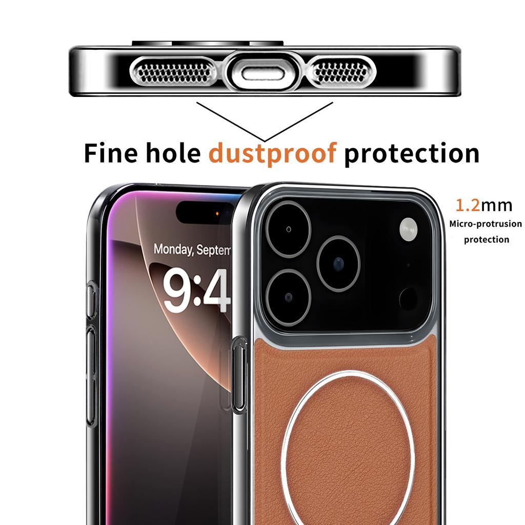 Применимо к iPhone11promax ультратонкий чехол для мобильного телефона из кожи с магнитом и металлической краской Чехол Apple 11pro противоударный
