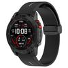 Ремешок для часов 20 мм для Garmin Fenix 8 43 мм/Fenix 7S/6S Силиконовый ремешок для часов с магнитной черной застежкой