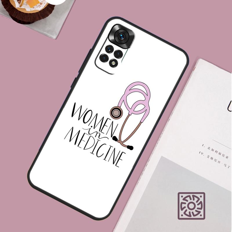 Чехол для телефона 'Медицинский работник Медсестра' для Xiaomi Redmi Note 13 12 12S 12C 13C 10 10C 9 9C 10S 11S 11 Pro Мягкий чехол