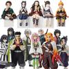 14cm Demon Slayer Anime Figure Kamado Nezuko Kochou Shinobu Action Figure Kimetsu No Yaiba Tsuyuri Kanawo Figurine Model Doll