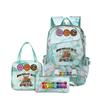SprunkiPlush Rhythm Box School Bag Student Large Capacity Storage Backpack Backpack Three-piece Set L