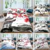 Cherry Blossom Flower Bedding Set Floral Duvet Cover Bedroom Comforter Covers Twin King Size Quilt Cover Home Textile