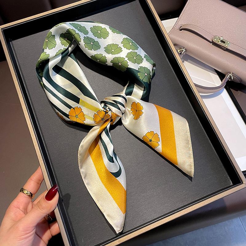 100% натуральный шелковый квадратный шарф женский бандана платок шарфы шали квадратный ворот фуляр накидки cachecol femme schals bufanda