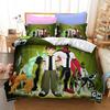 Anime Ben Gwen Duvet Cover 10 Cartoon Bedding Sets Boys Adult Gifts Bed Set 2/3 Pcs Quilt Comforter Covers Home Textiles
