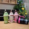 600ML Vacuum Cup Insulation Or Cooling Thermal Mug Cute Thermal Water Bottle  for Boys and Girls