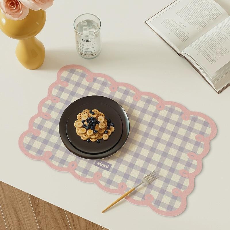 Rectangular Diatom Mud Placemat Heat Insulation Anti Skidding Dish Mat Pad Absorbent Pads Table Decoration And Accessories Mat