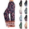 Pajama Pants, Sleepwear, Casual Drawstring Elastic Waist Pants, Comfortable Straight-leg Loose Pants