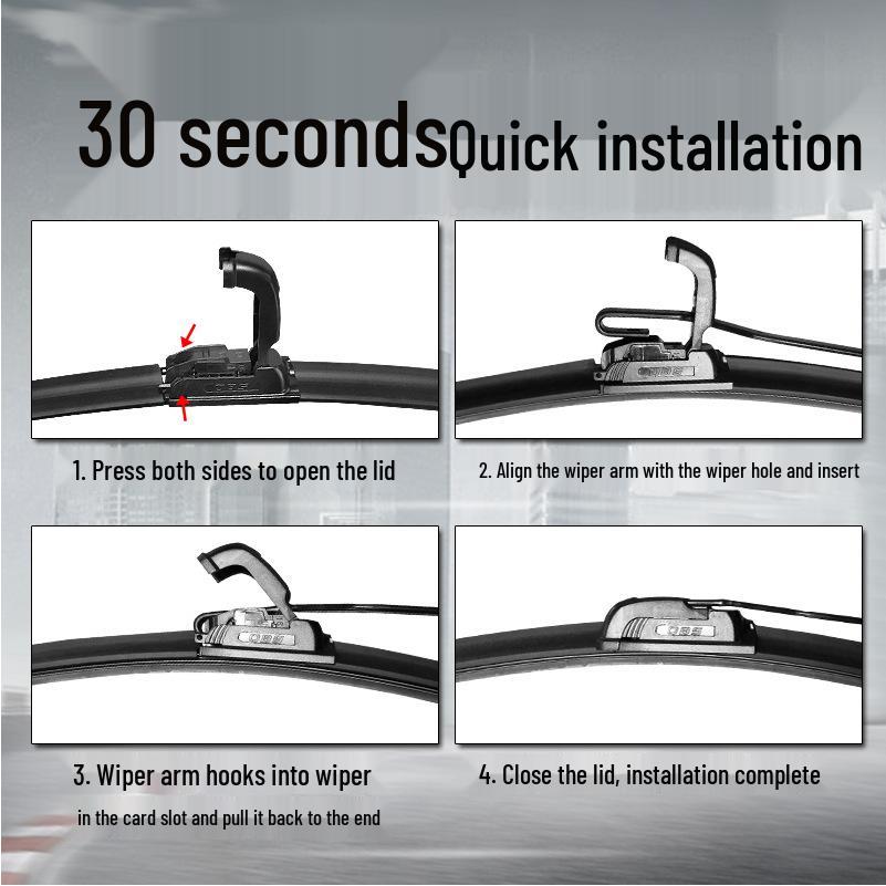 Luxgen Grand 7 SUV/S5, 5 Седан/U6 Бескаркасная щетка стеклоочистителя