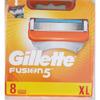 Бритва Gillette Fusion 5 лезвий, 8 упаковок, корейское лезвие для бритвы