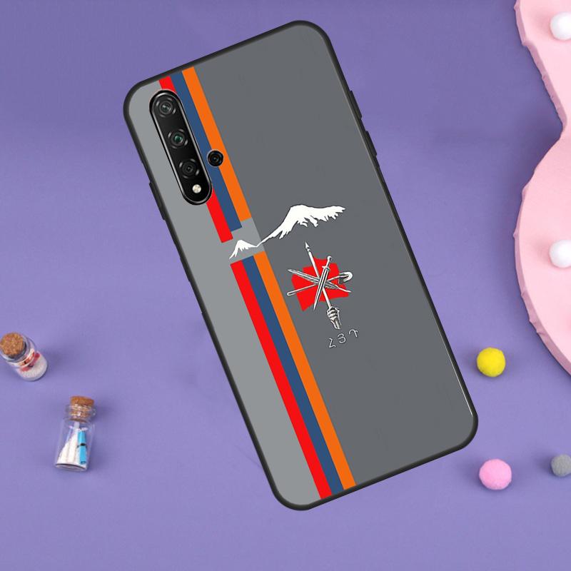 Флаг Армении для Huawei Nova 5T 9 10 SE 7i 8i 11i 12i Y60 Y61 Y70 Y72 Y73 Y90 Y91 P20 P40 P30 Lite Чехол