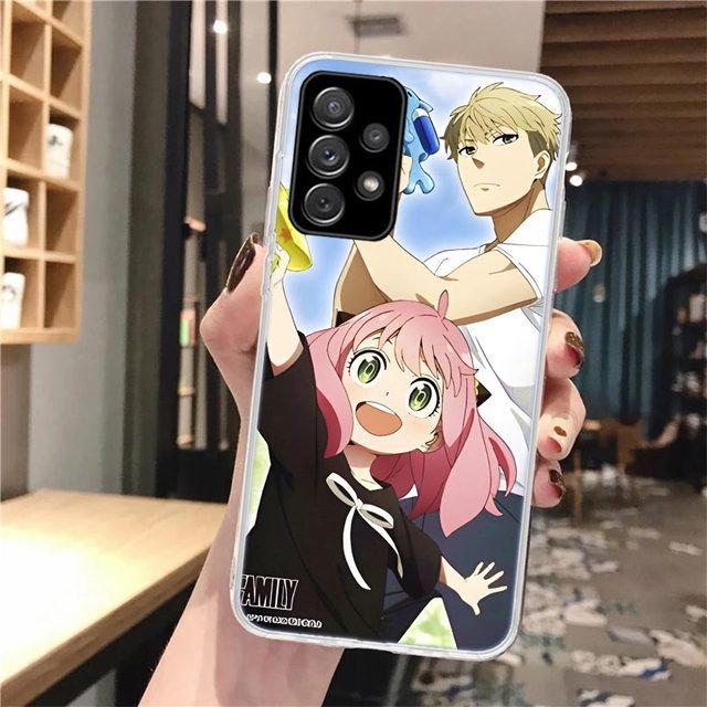 Мягкий чехол для телефона «Spy × Family Anime» для Samsung Galaxy A52 A53 A12 A13 A22 A23 A32 A33 A72 A73 5g A02s A03s A50s с узором