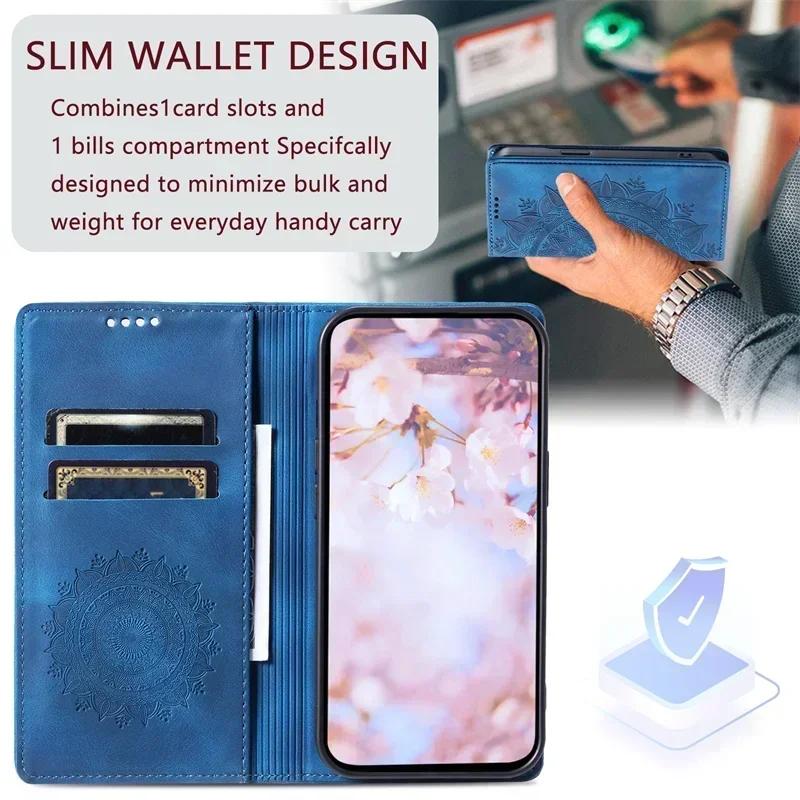 Магнитный чехол для Samsung Galaxy A52 A52s Кожаный флип-чехол для Samsung Galaxy A52s A72 A51 A71 A32 A12 5G Чехол с отделениями для карт Coque