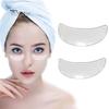 Health Caring 2Pcs Reusable Waterproof Silicone Anti-wrinkle Eye Pads Flattening Patches