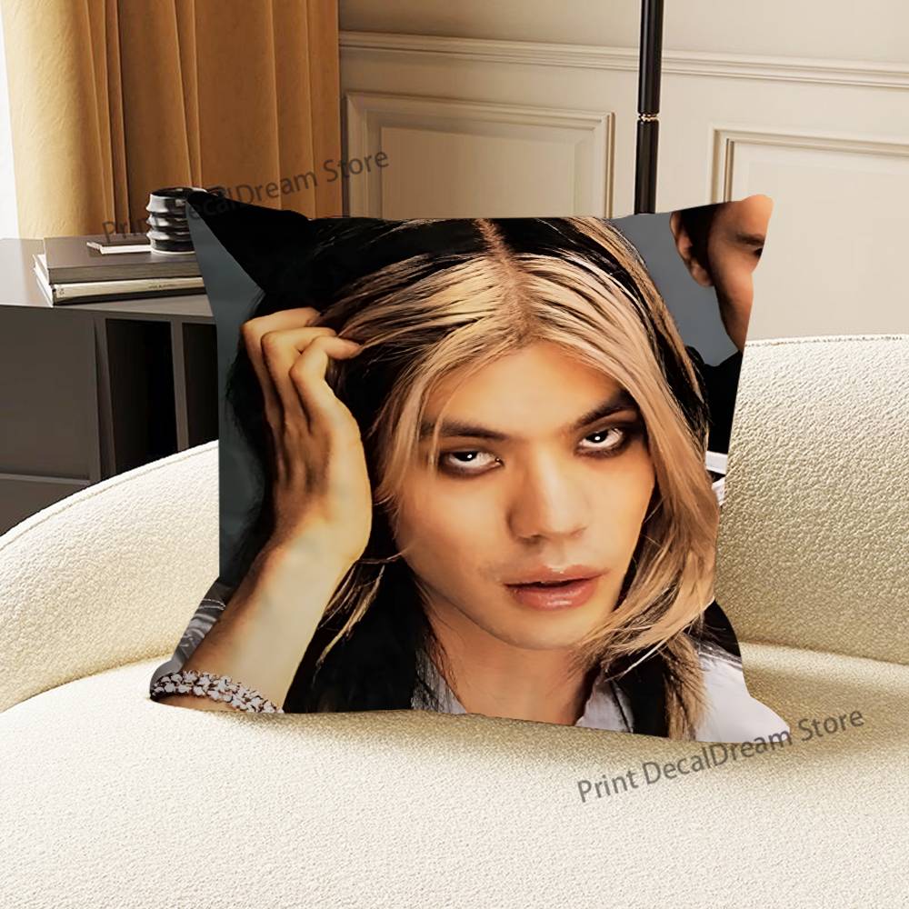 S-Smashing Pumpkins Band Pillow Case For Sofa Decor Car Office Room Printing Cushion Cover Decorations and Protector