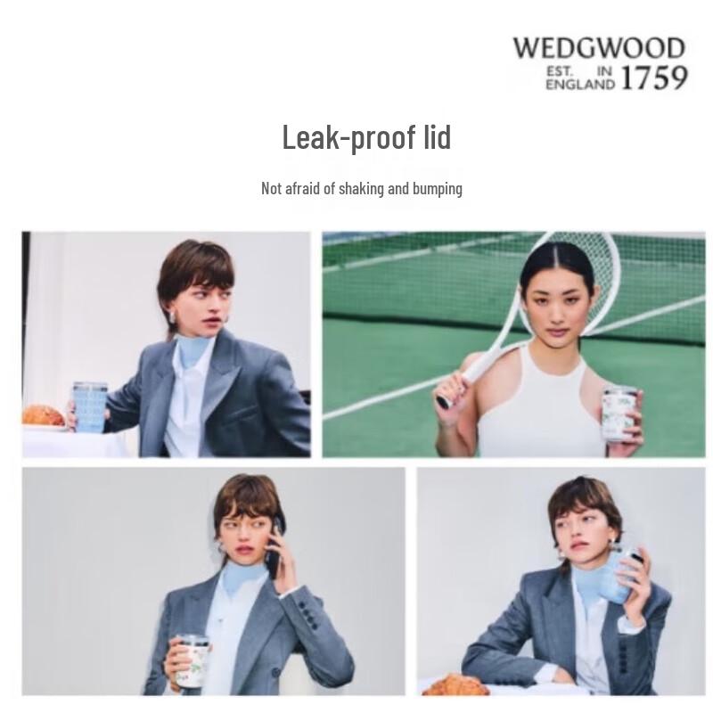 Wedgwood Wild Strawberry 350ml Travel Mug