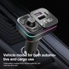 Bluetooth 5.3 FM-передатчик Handsfree Car AUX Радиомодулятор MP3-плеер Dual USB Type C Адаптер для быстрой зарядки Автомобильные аксессуары