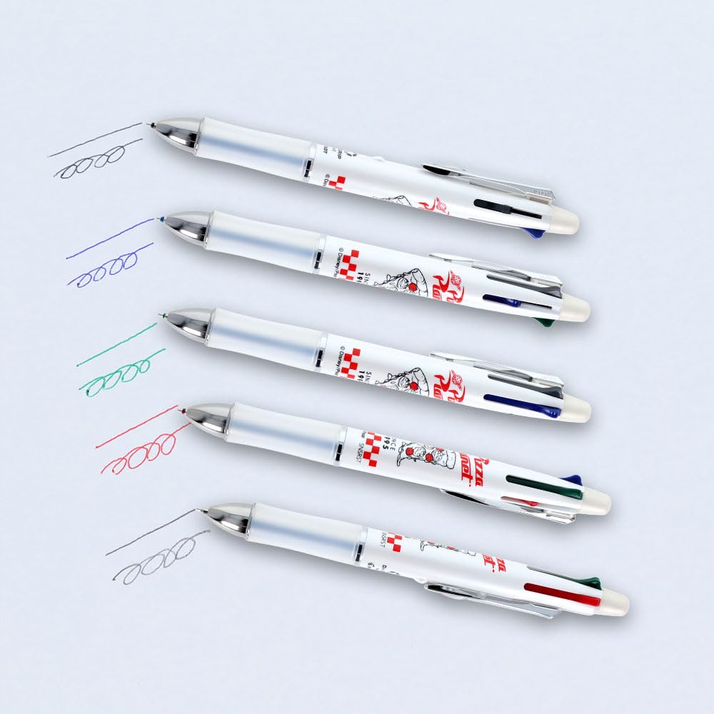 Канцелярские товары История игрушек Дисней Пиксар Многоцветная шариковая ручка и механический карандаш с грипом Pizza Planet S4658051 Sun-Star Dr. 4+1