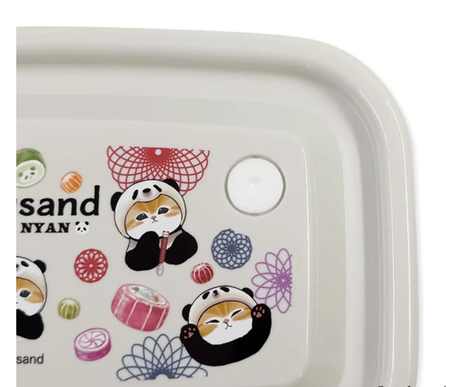 Mofusand Набор контейнеров 2 шт. ( Панда Ньян ) Япония НОВЫЙ