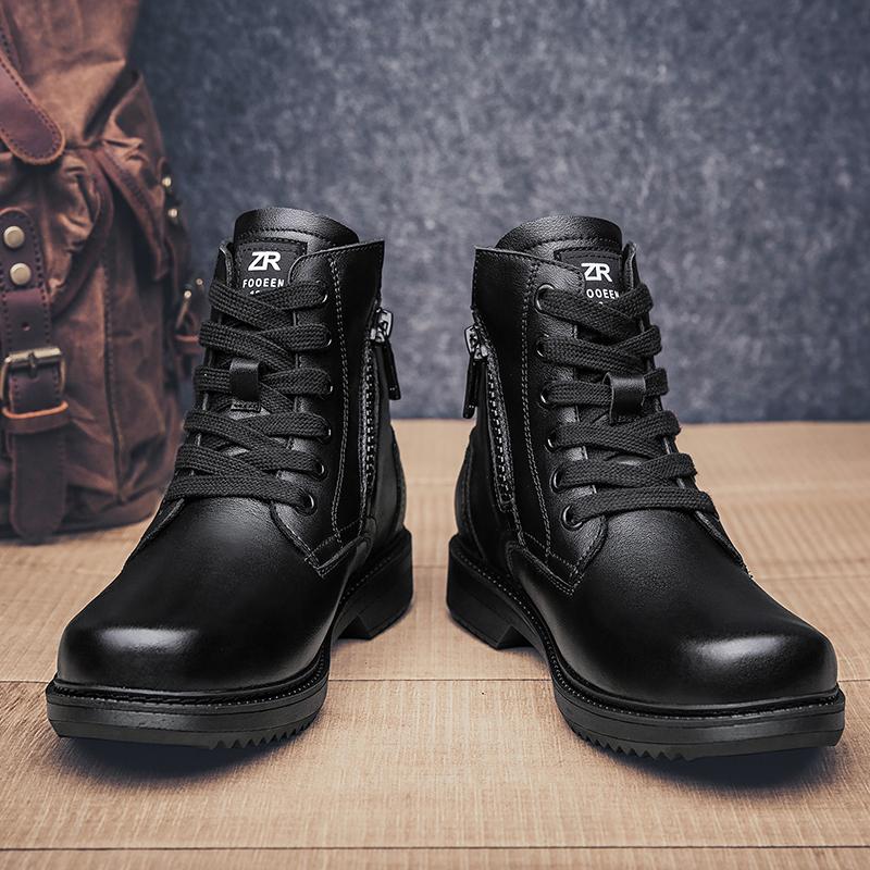 Высококачественные мужские мотоциклетные ботинки, новые высокие ботинки, ботильоны из натуральной кожи, базовая мужская обувь для активного отдыха, роскошный бренд Botas
