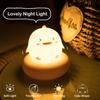 Lovely LED Night Light for Kids 3 Level Dimmable Nursery Sleeping Nightlight Touch Sensor Beside Lamp for Toddler Decor