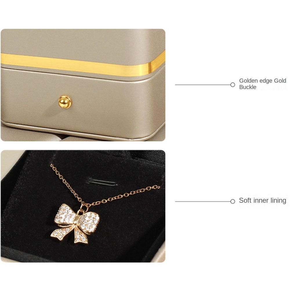 Элегантный кейс для хранения колец из ПУ кожи, коробки для демонстрации колец, модная квадратная коробка для колец, свадьба