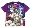 BANPRESTO Senki Zesshou Symphogear AXZ Полноцветная футболка Размер Free