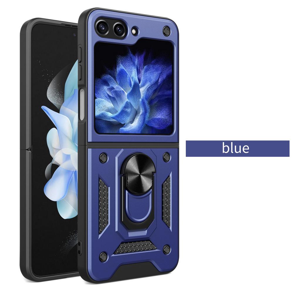 Защитный чехол для камеры Samsung Z Flip 6 5 4 3 Galaxy Z Flip6 Flip 5 4 3 Armor Hybrid Ring Back Cover