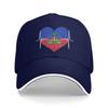 Haitian Heritage Flag Day Month Love Haiti Pride Baseball Cap Male Hip Hop Hats Spring Streetwear Running Hippie Baseball Caps