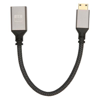 Кабель интерфейса мультимедиа высокой четкости Высокоскоростной 4K 60 Гц Мини-адаптерный кабель «папа-мама» для планшета, камеры, компьютера, телевизора