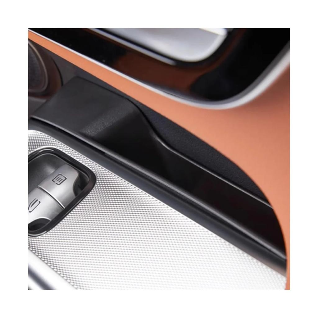 DNYXGDGSL Черный ABS Бокс для хранения ручки двери автомобиля Mercedes-Benz GLC X254 2023 2024 2025